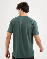 Men's AUSM5X™ Raglan Tee - Deep Emerald